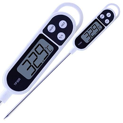 TP300 Digital Meat Thermometer for Cooking Food, Kitchen Needs, Smoker Oven BBQ Grill, Candy, Drinks, Instant Read, Long Probe